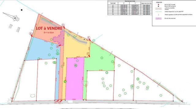 terrain à vendre - 1152.0 m2 - TALAIS - 33 - AQUITAINE - Century 21 Agence Biran