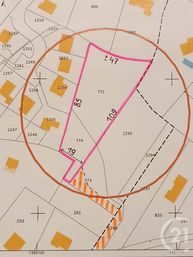 Afficher la photo en grand terrain à vendre - 3189.0 m2 - GRAYAN ET L HOPITAL - 33 - AQUITAINE - Century 21 Agence Biran