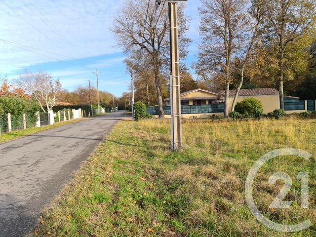 terrain à vendre - 1776.0 m2 - GRAYAN ET L HOPITAL - 33 - AQUITAINE - Century 21 Agence Biran